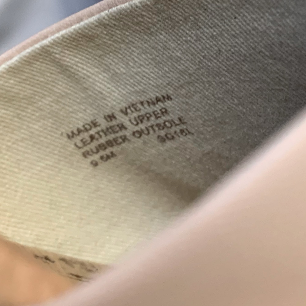 Michael Kors Warren Platform slip-on sandal, size 9.5 Soft pink/cork platforms - Picture 6 of 8